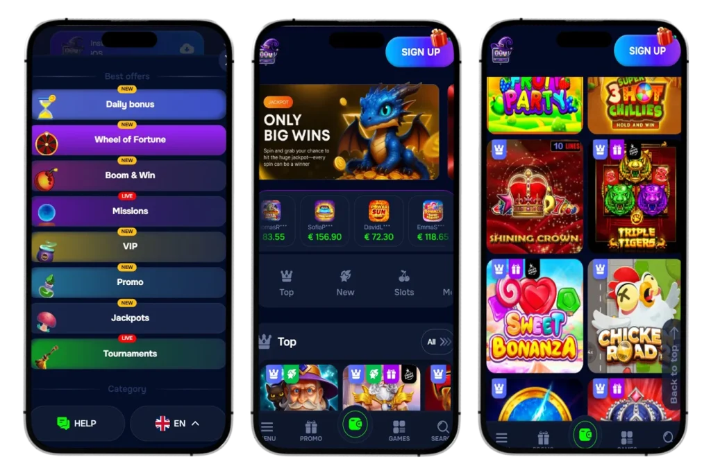 Wizardo Casino app